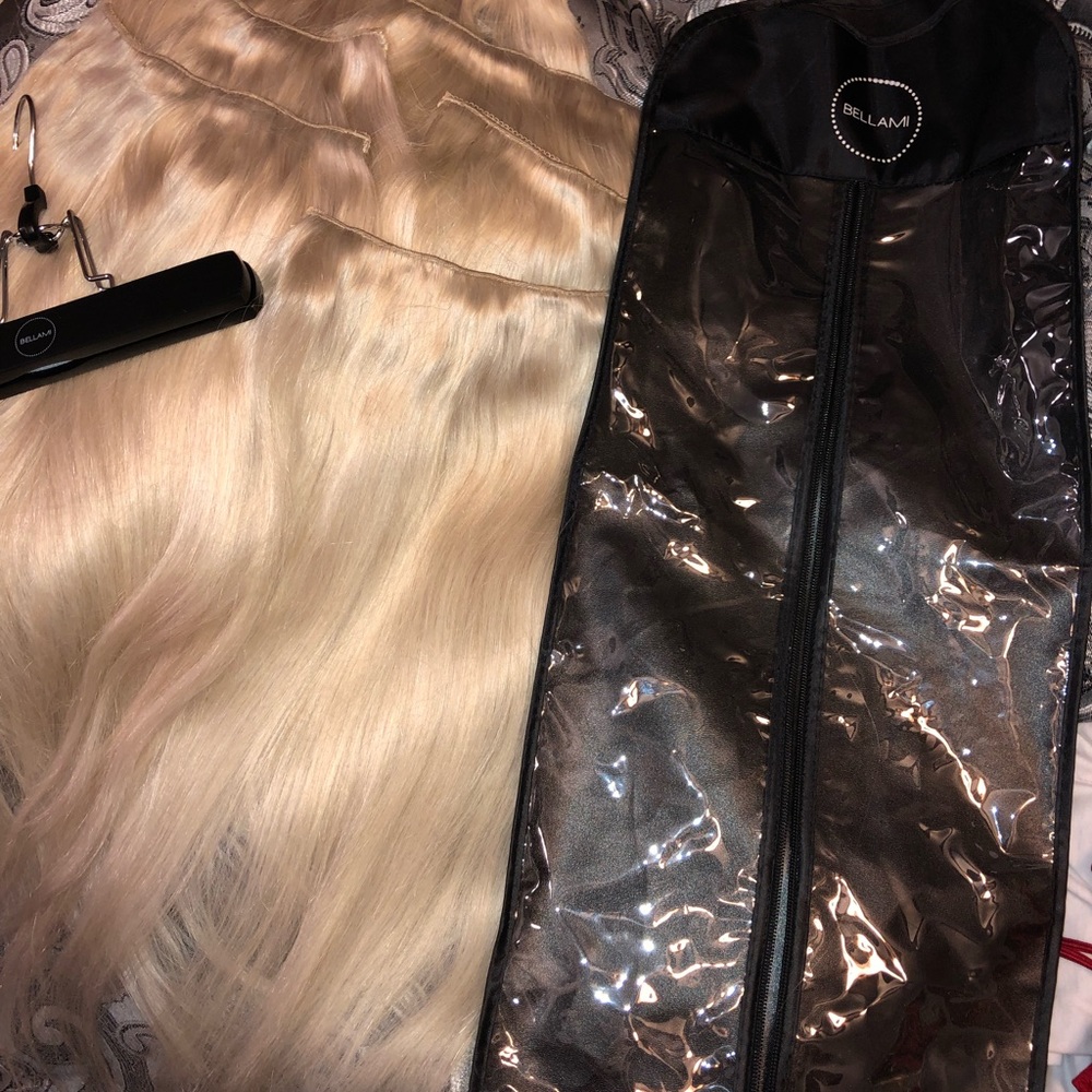 BELLAMI KHALEESI HAIR EXTENSIONS Platinum blonde